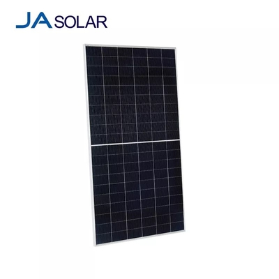 Модуль 480W 500W Bifacial PERC клетки панели солнечных батарей 60 JA полуячейки MBB двойной стеклянный