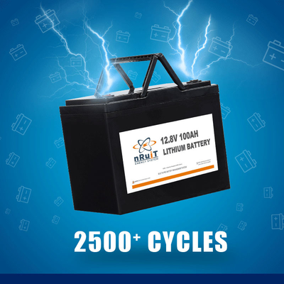 1280Wh пакет Expertpower сразу 12v 100ah Lifepo4 солнечной батареи 12 вольт