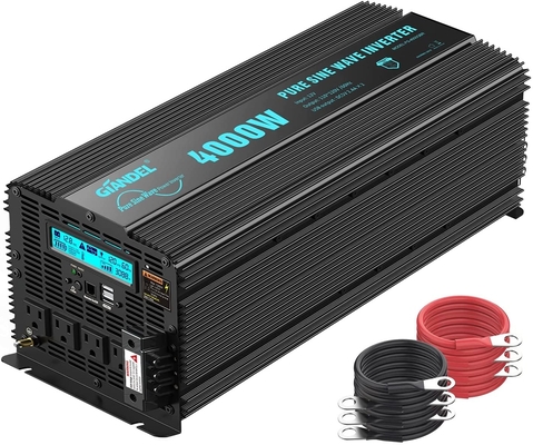 Инвертор энергии волн синуса Giandel 4000W инвертора DC24V гибридный солнечный сверхмощный чистый