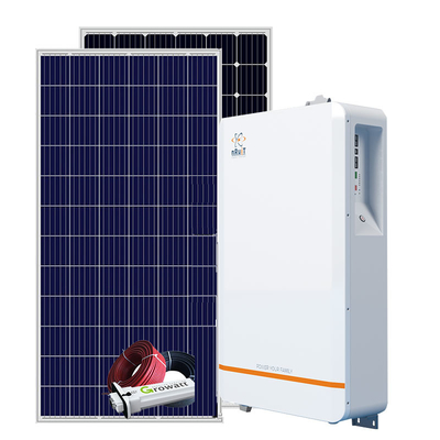 200ah фотовольтайческая солнечноэлектрическая система 5Kw MSDS