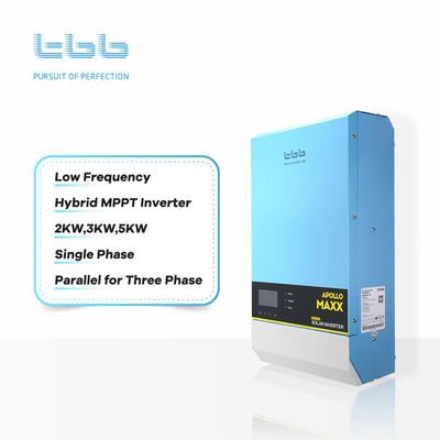Инвертор 24V 48V 3kw 5kw 7kw 6kw 8kw гибрида АПОЛЛОНА MAXX солнечный с отслежывателями MPPT