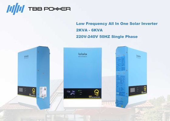 гибрид 6kw 48vdc 230vac с заряжателя 6kw инвертора 90A MPPT решетки солнечного солнечного