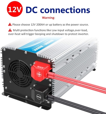 Дистанционное управление 3000 дисплей инвертора 12V 24V LCD волны синуса ватта чистый