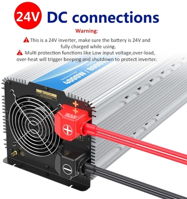 Инвертор 1.5Amps волны синуса Giandel 4000W 24V чистый с 4 выходами AC